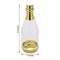 12 Clear Gold 6" tall Mini Champagne Bottles Favor Holders Party Events Supplies
